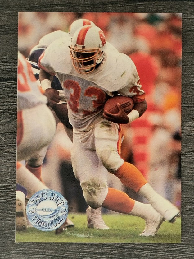 1991 Pro Set Platinum #117 Reggie Cobb