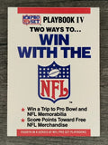 1990 Pro Set Playbook #IV Playbook IV