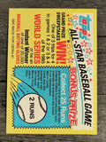 1984 Topps All-Star Game Offer #NNO 2 Runs