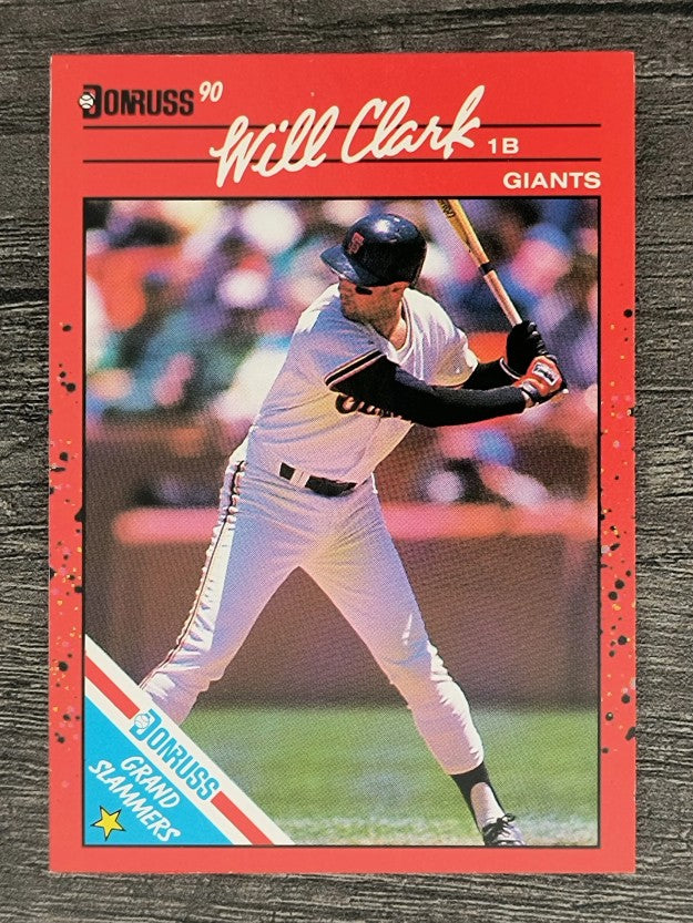 1990 Donruss Grand Slammers #6 Will Clark