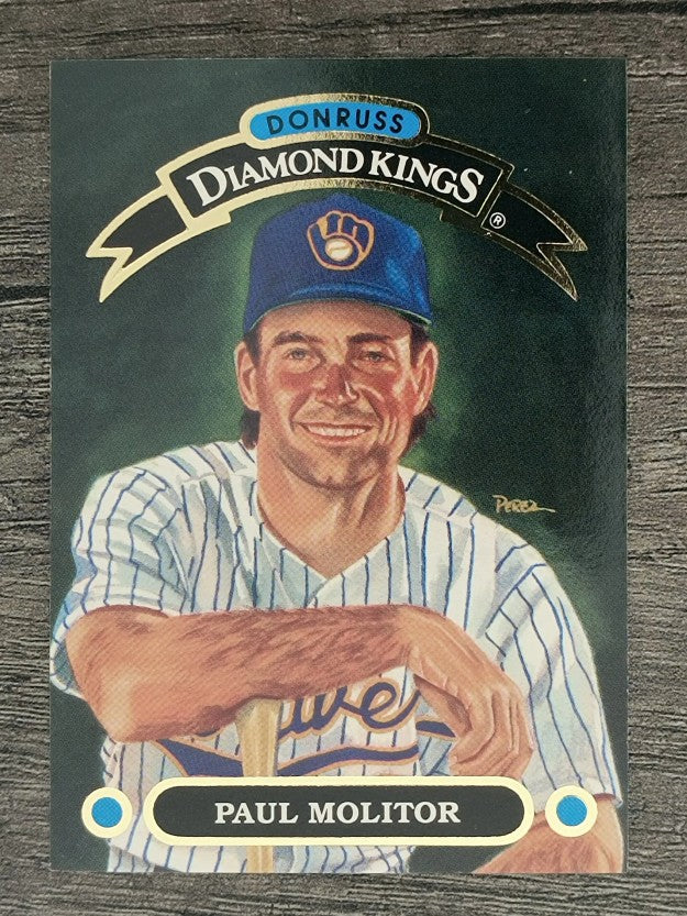 1992 Donruss Diamond Kings #DK1 Paul Molitor
