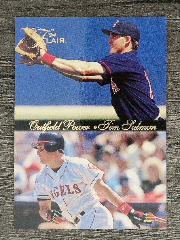 1994 Flair Outfield Power #9 Tim Salmon
