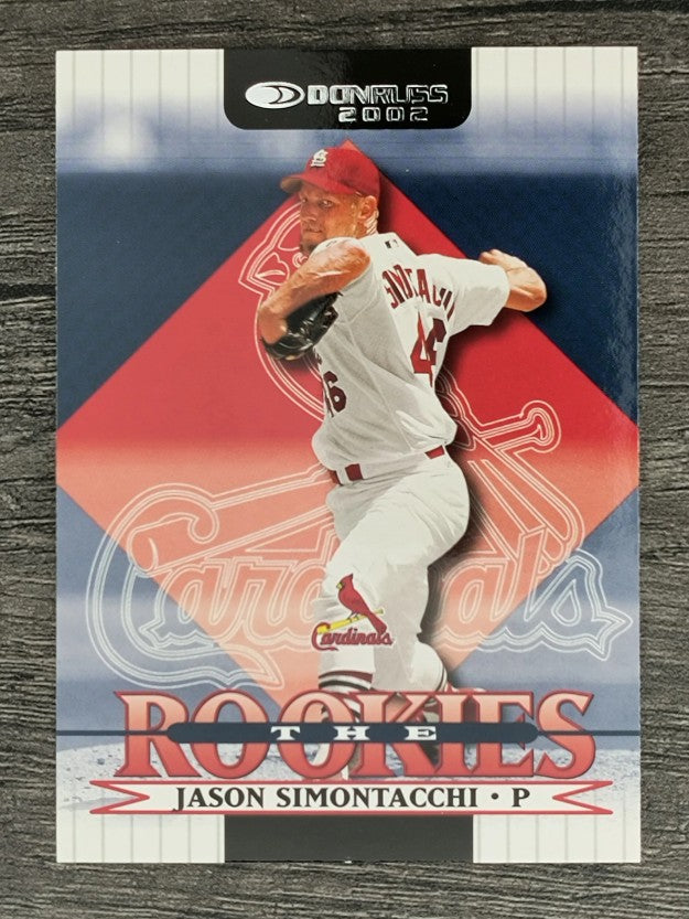 2002 Donruss Rookies #3 Jason Simontacchi RC