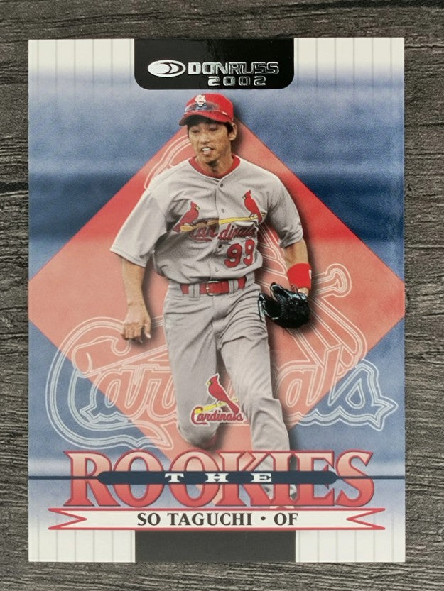 2002 Donruss Rookies #10 So Taguchi RC