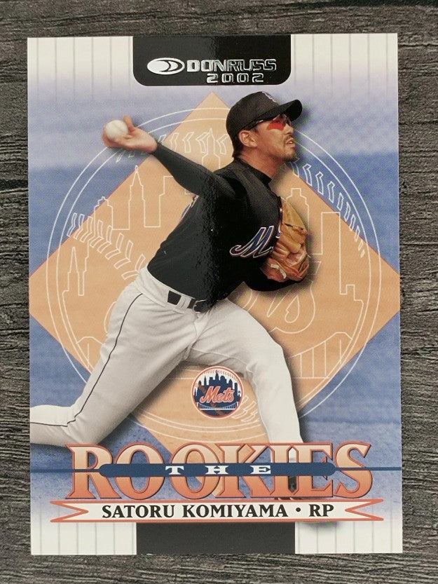 2002 Donruss Rookies #18 Satoru Komiyama RC