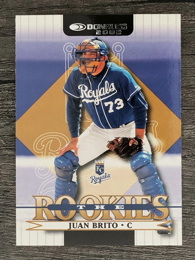 2002 Donruss Rookies #20 Juan Brito RC