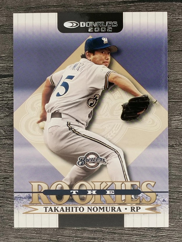 2002 Donruss Rookies #30 Takahito Nomura RC
