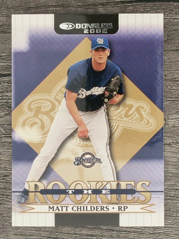 2002 Donruss Rookies #47 Matt Childers RC