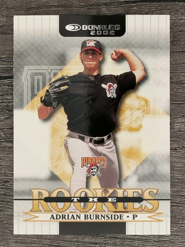2002 Donruss Rookies #55 Adrian Burnside RC