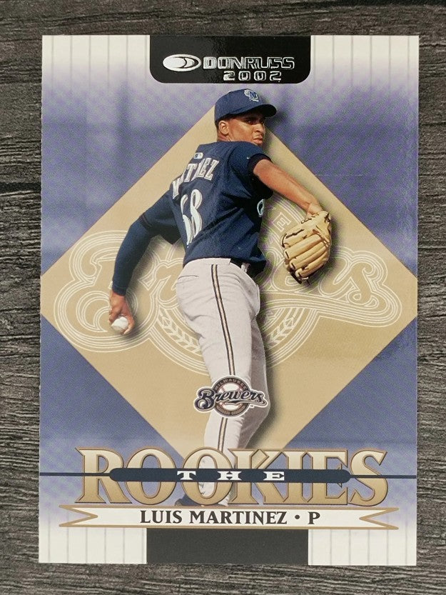 2002 Donruss Rookies #67 Luis Martinez RC