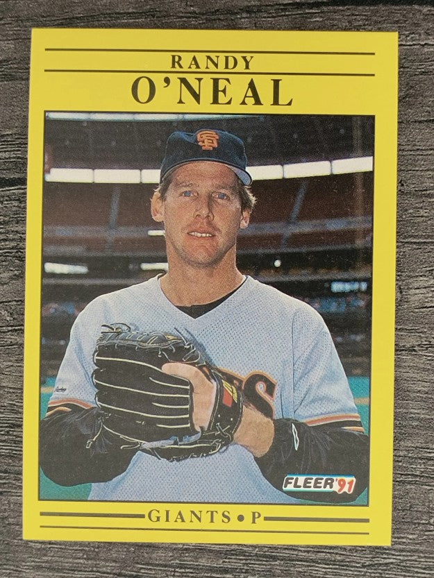 1991 Fleer #268 Randy O'Neal