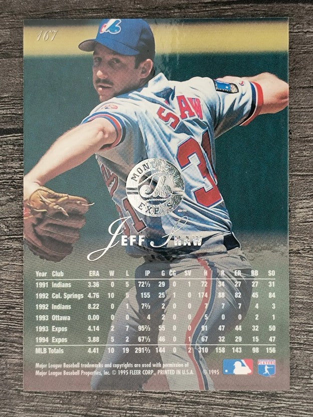 1995 Flair #167 Jeff Shaw