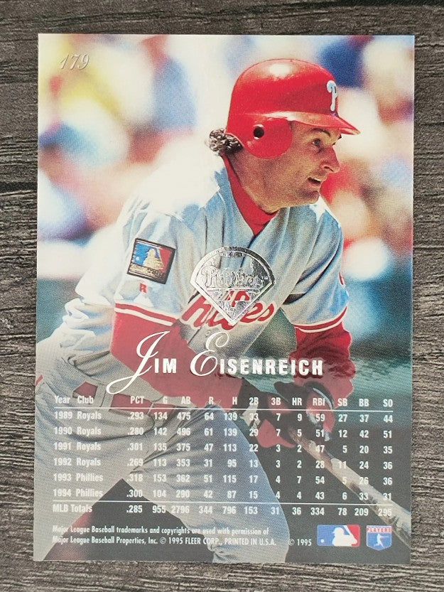 1995 Flair #179 Jim Eisenreich