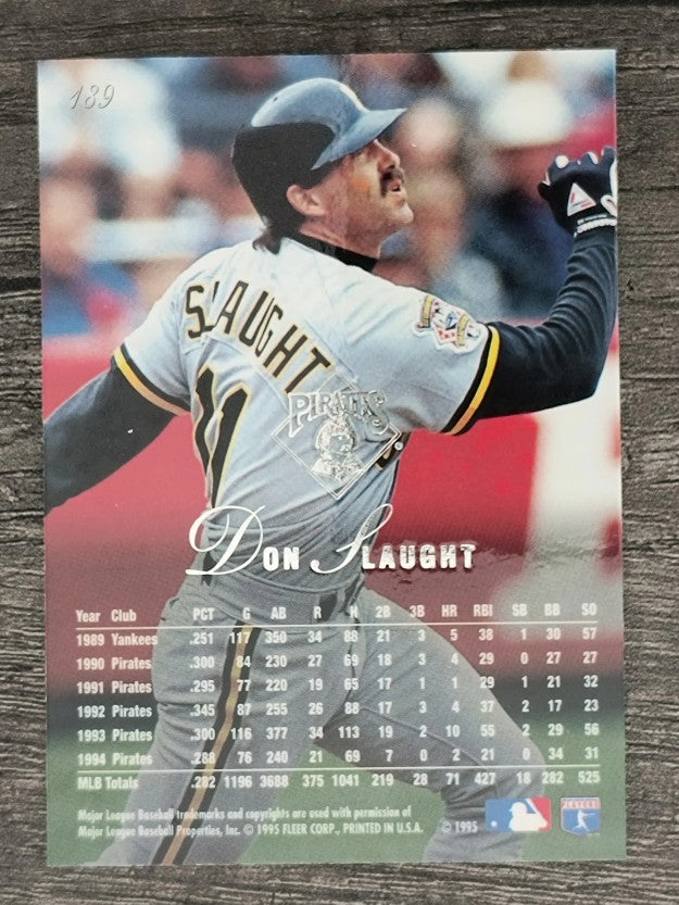 1995 Flair #189 Don Slaught