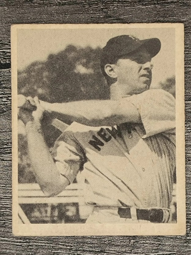 1948 Bowman #19 Tommy Henrich (VGEX)