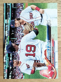 2018 Topps #211 Boston B-Boys/Mookie Betts/Jackie Bradley Jr./Andrew Benintendi