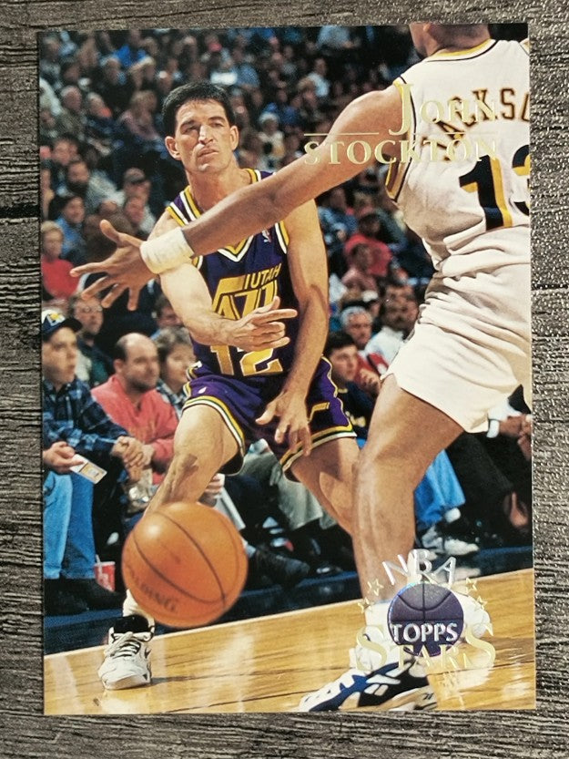 1996 Topps Stars #43 John Stockton