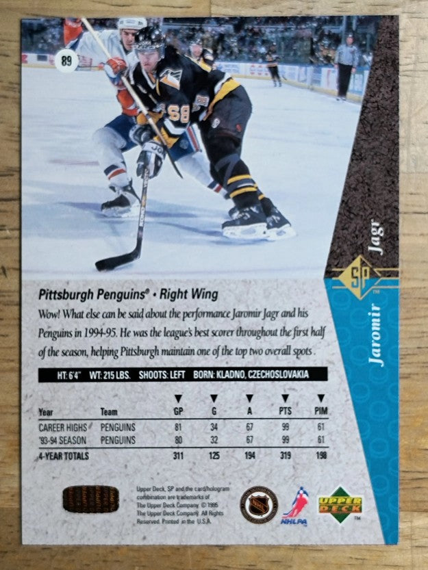 1994-95 SP #89 Jaromir Jagr