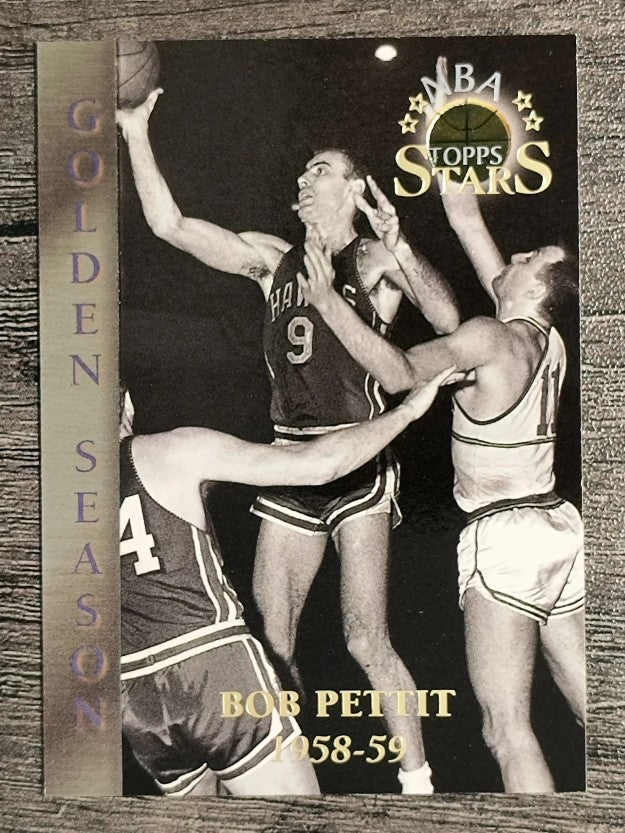 1996 Topps Stars #85 Bob Pettit GS