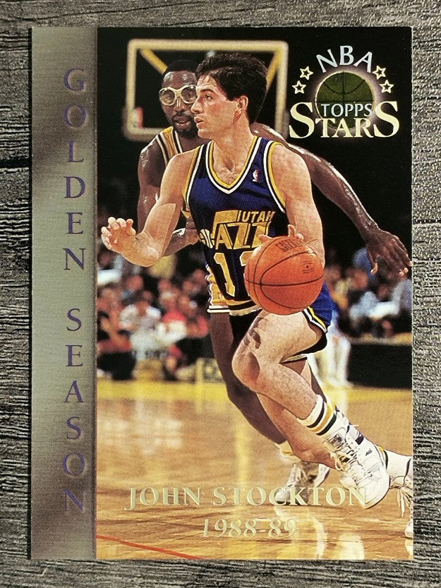 1996 Topps Stars #93 John Stockton GS