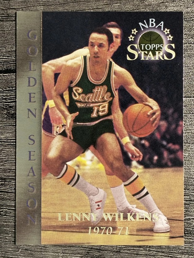 1996 Topps Stars #99 Lenny Wilkens GS