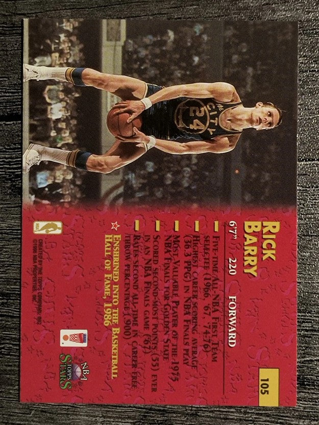 1996 Topps Stars #105 Rick Barry