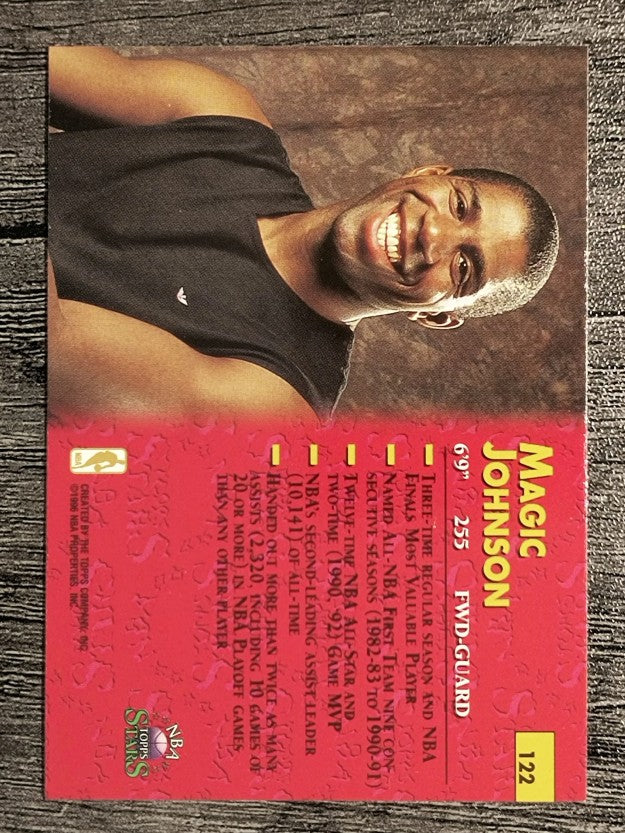 1996 Topps Stars #122 Magic Johnson