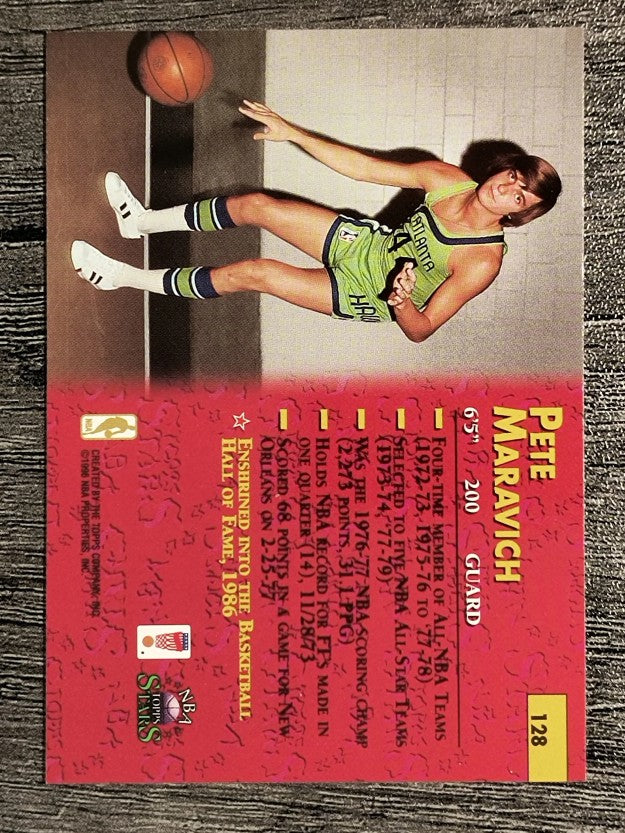 1996 Topps Stars #128 Pete Maravich