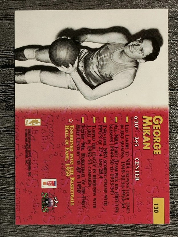 1996 Topps Stars #130 George Mikan