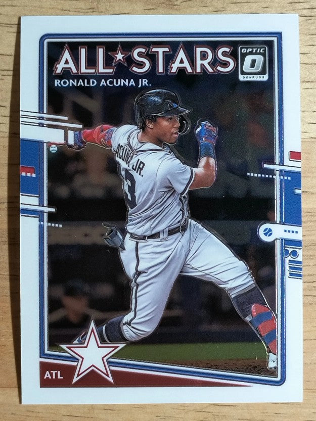 2020 Donruss Optic #199 Ronald Acuna Jr. AS