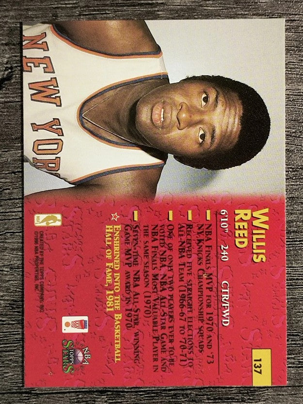 1996 Topps Stars #137 Willis Reed