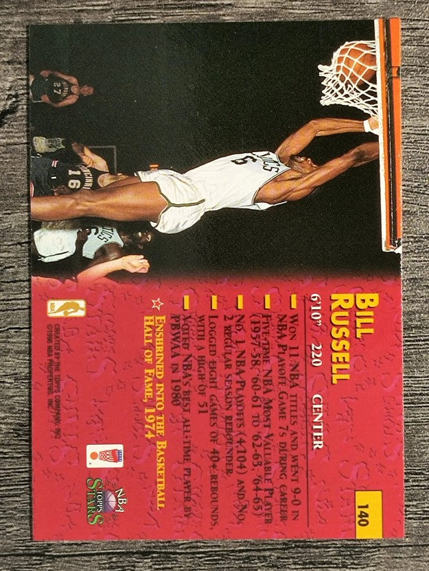 1996 Topps Stars #140 Bill Russell