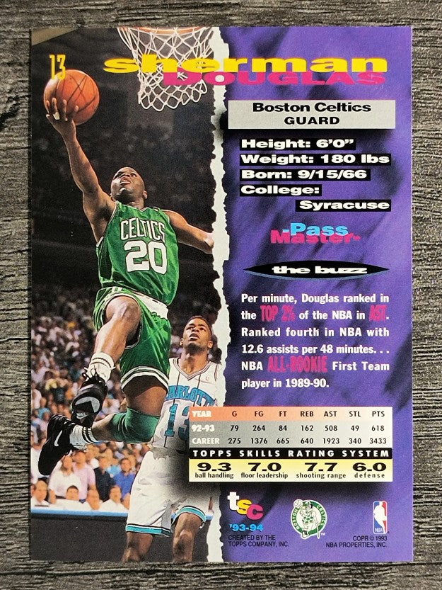 1993-94 Stadium Club #13 Sherman Douglas