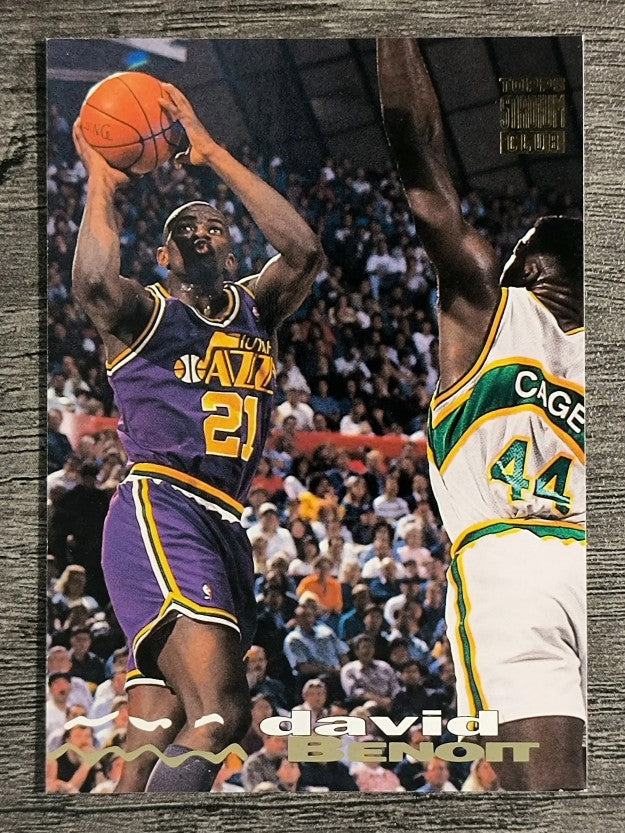 1993-94 Stadium Club #21 David Benoit
