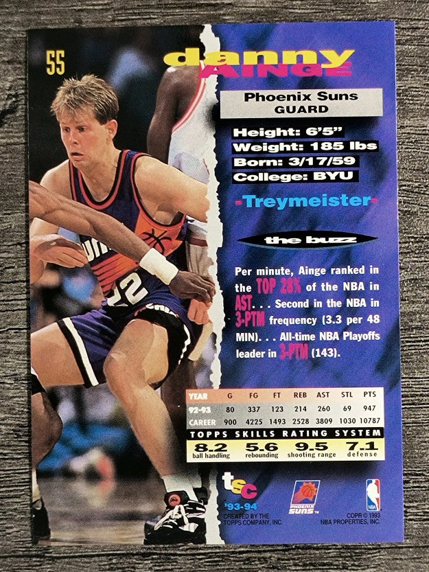 1993-94 Stadium Club #55 Danny Ainge