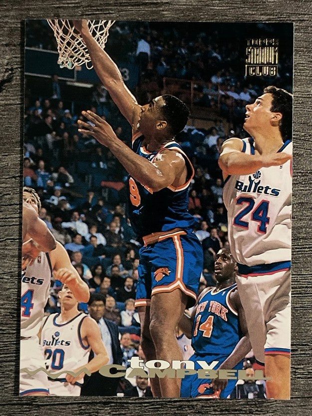 1993-94 Stadium Club #58 Tony Campbell