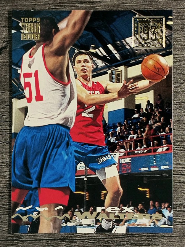 1993-94 Stadium Club #97 Rex Walters RC