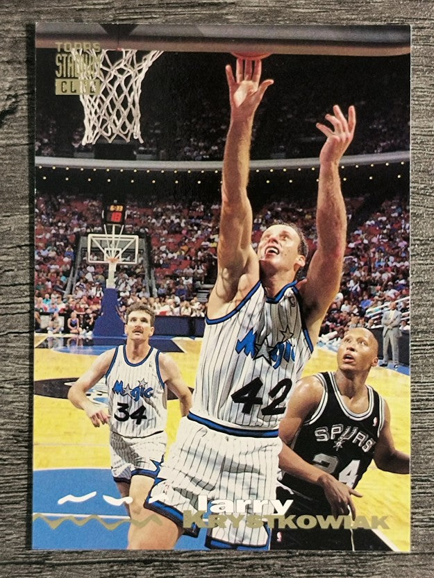 1993-94 Stadium Club #214 Larry Krystkowiak