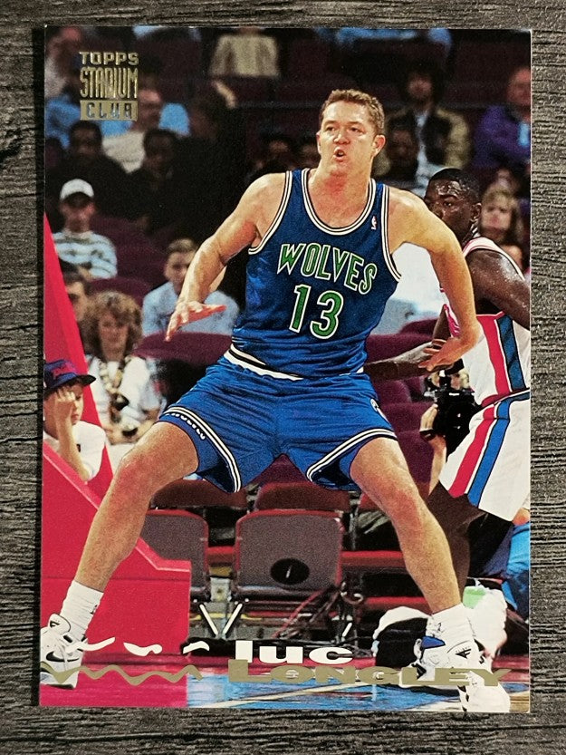 1993-94 Stadium Club #245 Luc Longley