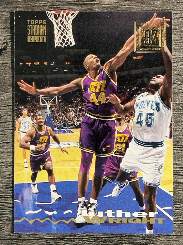1993-94 Stadium Club #251 Luther Wright