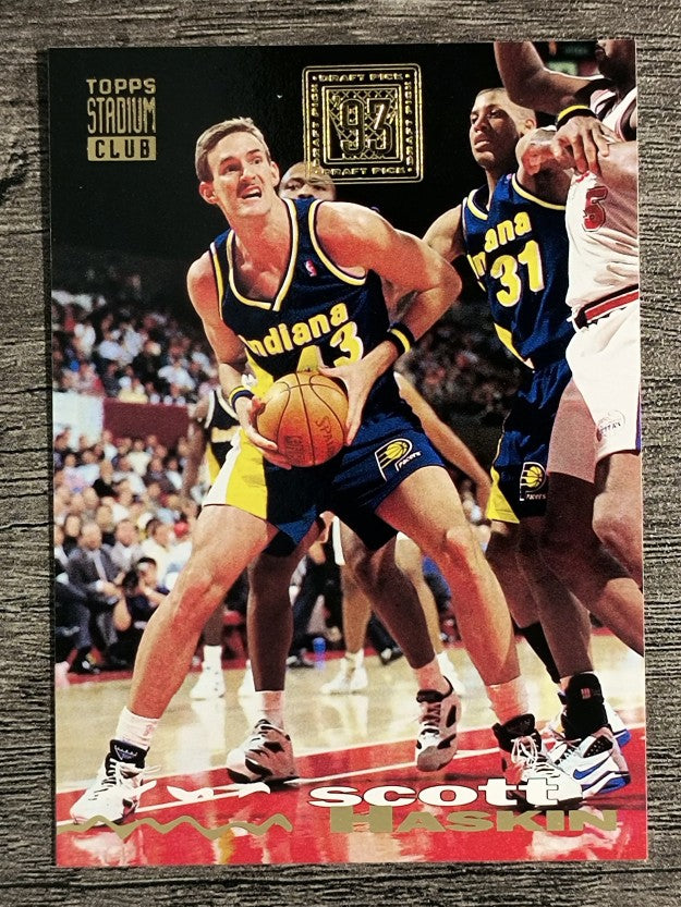 1993-94 Stadium Club #261 Scott Haskin RC