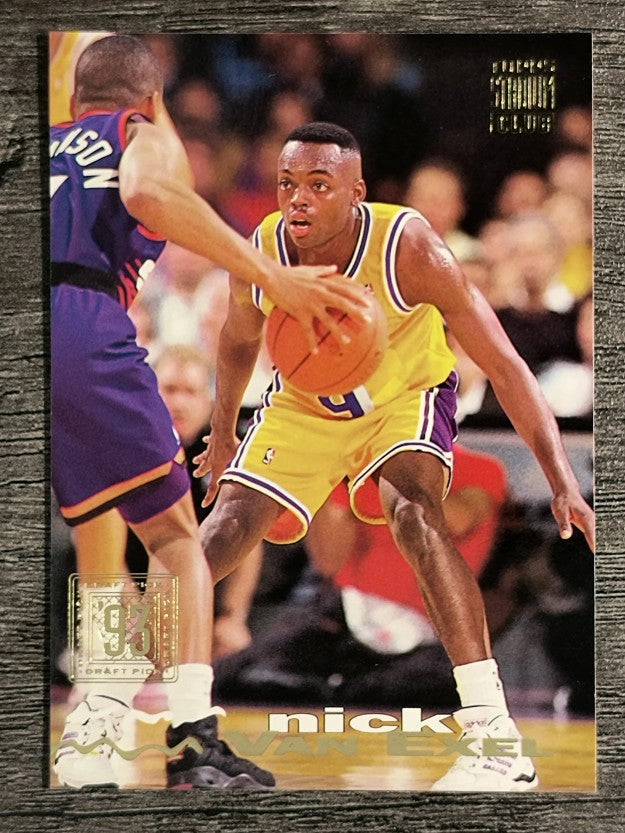 1993-94 Stadium Club #281 Nick Van Exel RC