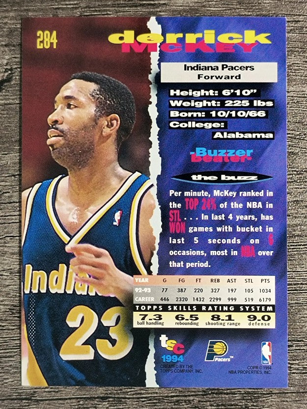 1993-94 Stadium Club #284 Derrick McKey