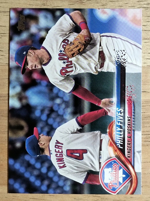 2018 Topps Update #US128 Philly Fives/Scott Kingery/Rhys Hoskins