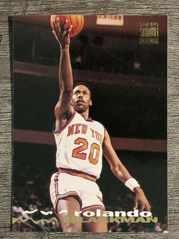 1993-94 Stadium Club #342 Rolando Blackman
