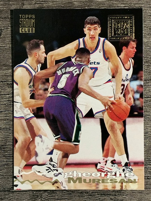 1993-94 Stadium Club #344 Gheorghe Muresan RC