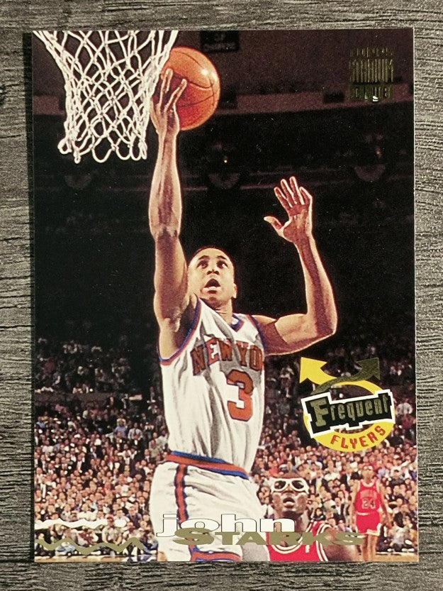 1993-94 Stadium Club #350 John Starks FF
