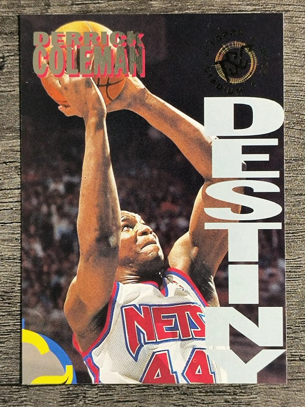 1994-95 Stadium Club Dynasty and Destiny #2B Derrick Coleman