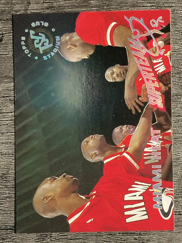 1994-95 Stadium Club Super Teams #14 Miami Heat/Glen Rice