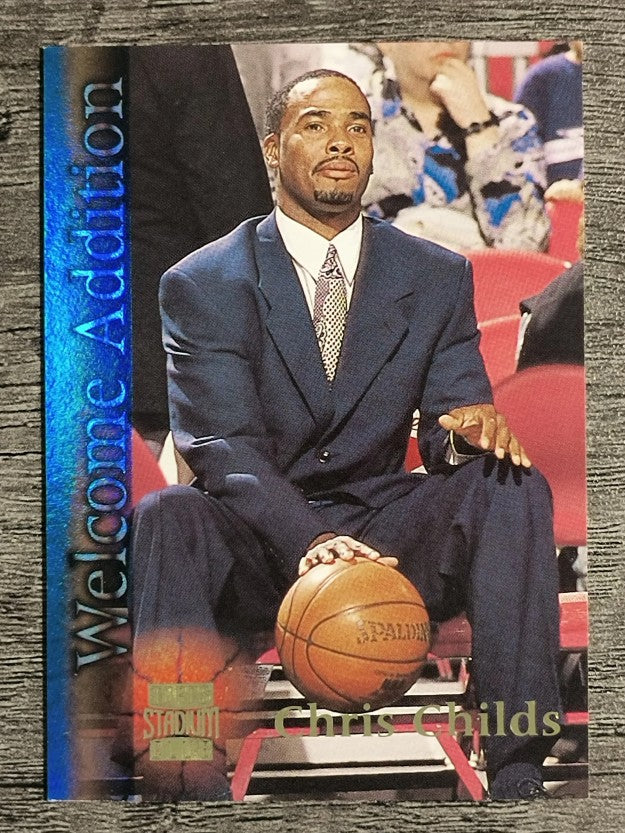 1996-97 Stadium Club Welcome Additions #WA8 Chris Childs